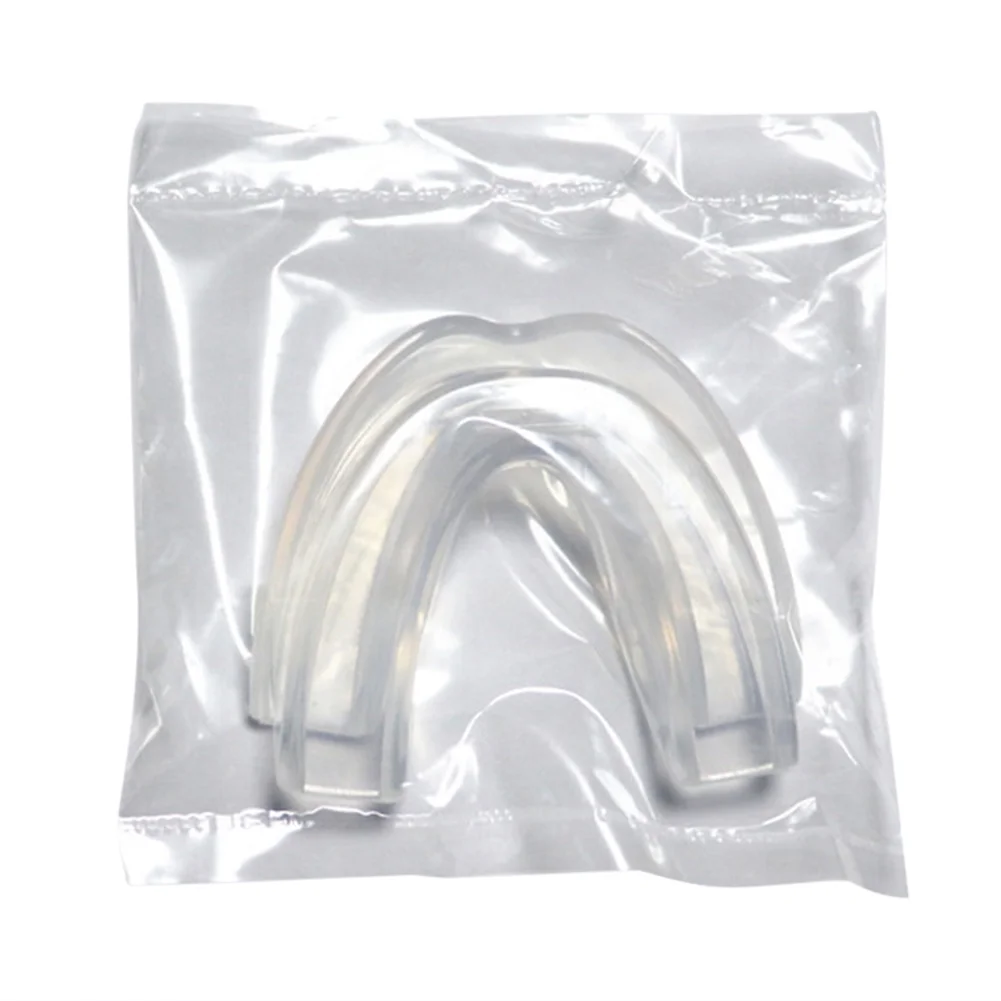 clear, thermoplastic mouthguard