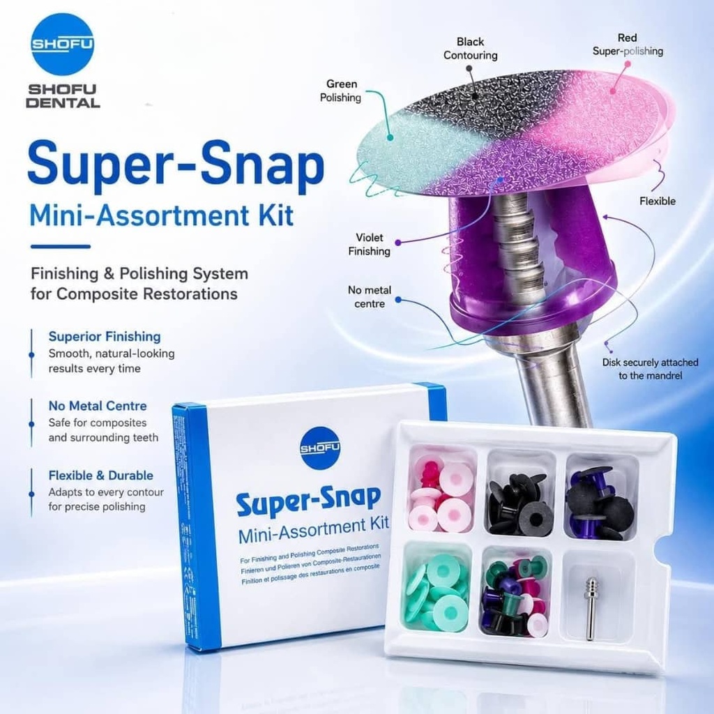 دسكات تلميع  SHOFU Super Snap
