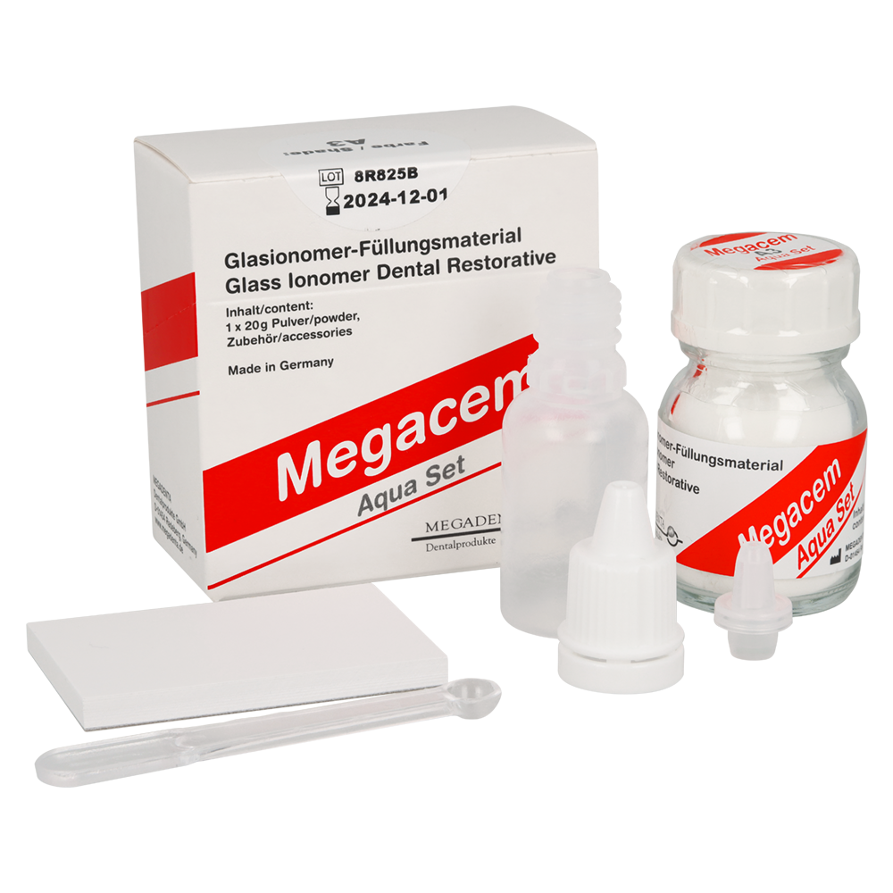 جلاس اينومير حشو ميجاسيم – 20 جرام Megacem Aqua Set