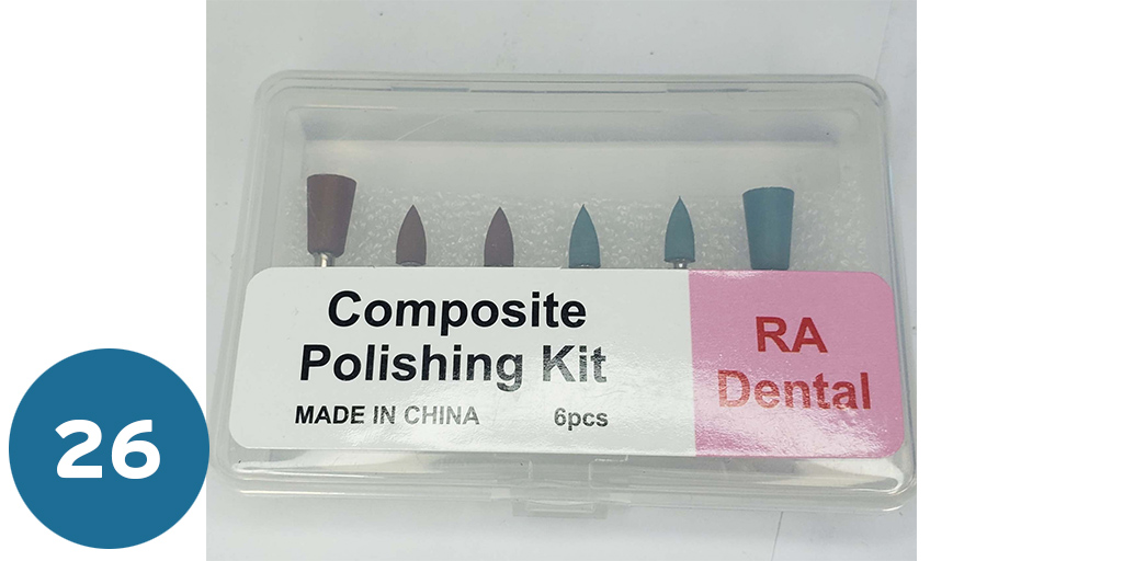 ربلات تلميع الاملجم  amalgam polisher burs