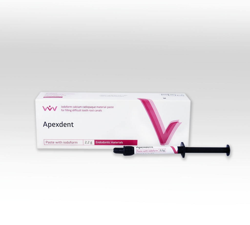 كالسيوم هيدروكسايد Apexdent with iodoform