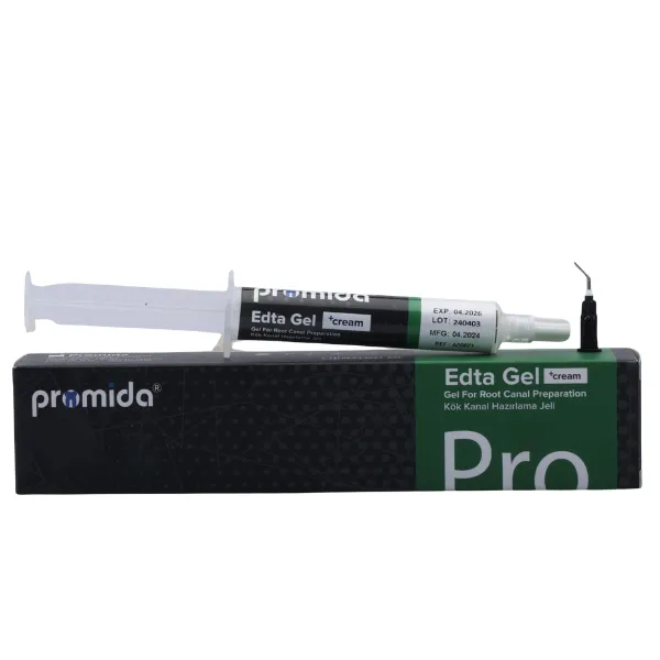 Promida EDTA GEL (WHITE CREAM ) EDTA
بروميدا ايدتا كريم ابيض ايديتا (9  جرام)