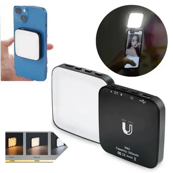 اضاءة تصوير Magnetic Mini LED Fill Light Rechargeable