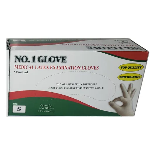 جلفز لاتكس  latex gloves NO,1 (S)