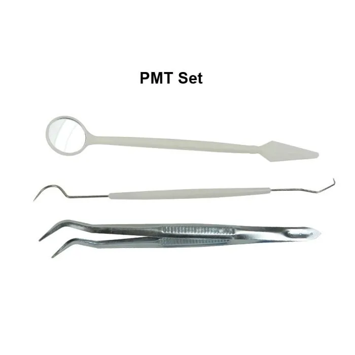 PMT Set Disposable ادوات فحص سفري 3قطع