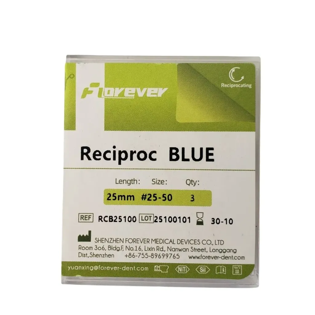 فايلات روتاري – Reciproc Blue – 25/40/50 – فوريفر دنت