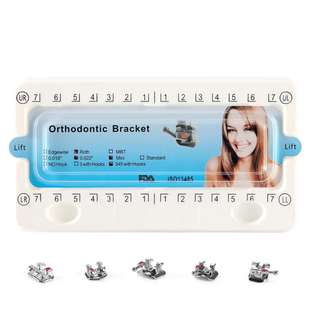 Ceramic Orthodontic Mini MBT Brackets براكت سيراميك (ROTH)