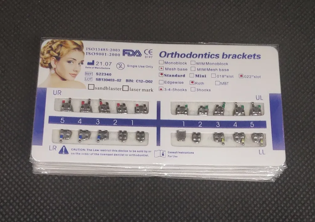 كرت Orthodontic Metal Brackets (ROTH)