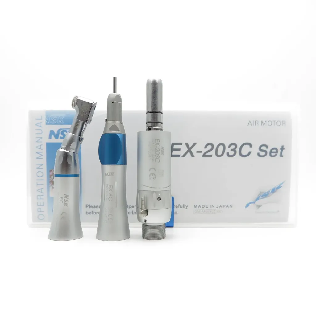 NSK EX-203C Set رأس قبضه بطيئه + قاعده كت قبضات بطيئه بالقطعه
