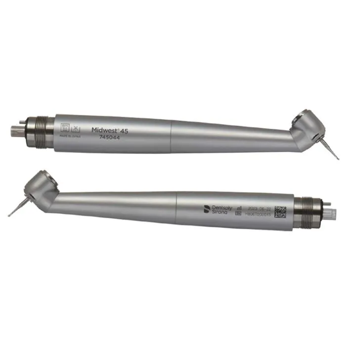 S,S, 45 Hi Handpiece قبضه زاويه كت قطعتين (4  مخارج)