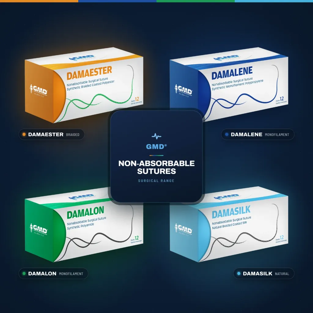 GMD POLYPROPYLENE MONOFILMENT ABSORBABLE
خيوط جراحية فكريل