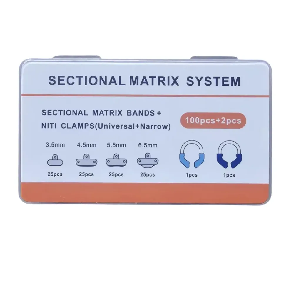 سيكشنال ماتركس  – Sectional Matrix System Kit – Nickel Titanium Clamp