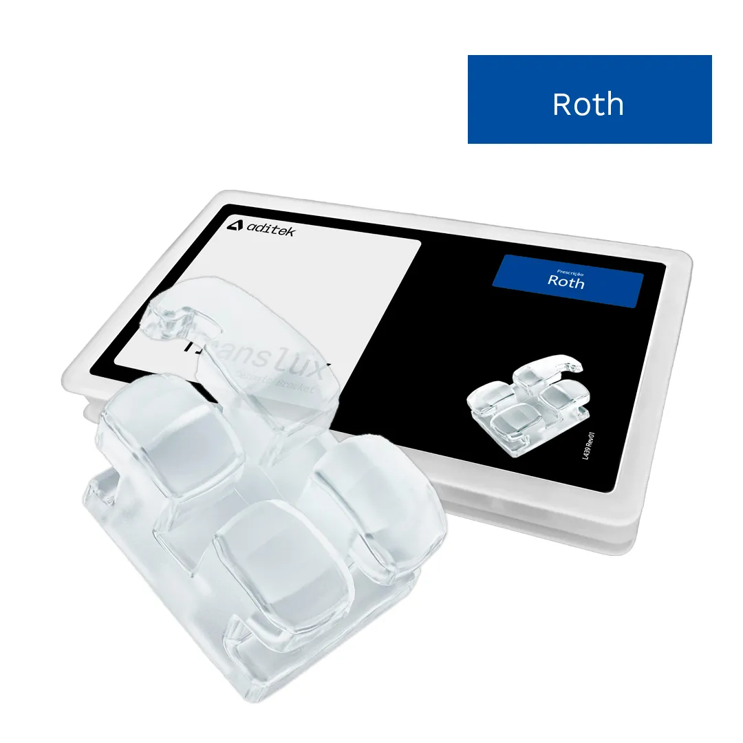 Aditek Orthodontics Translux ‏براكت سيراميك (ROTH)
