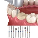 Crown Preparation Burs & Kits